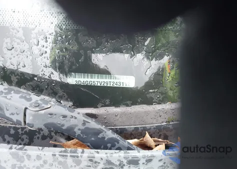 2009 Dodge Journey Sxt z USA, uszkodzony, nr VIN 3D4GG57V29T243112